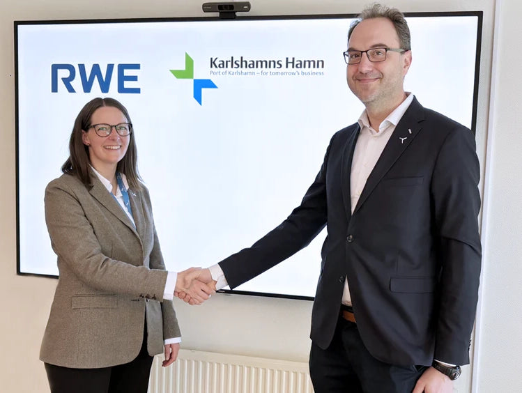 RWE and the Port of Karlshamn have signed a memorandum of understanding