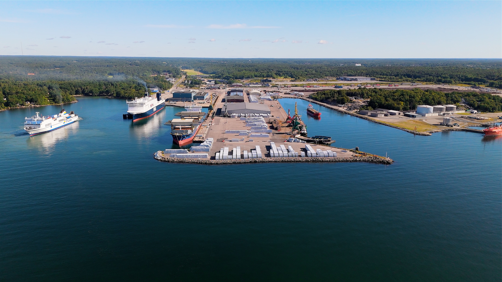 Karlshamns Hamn öppnar korridor till Polen