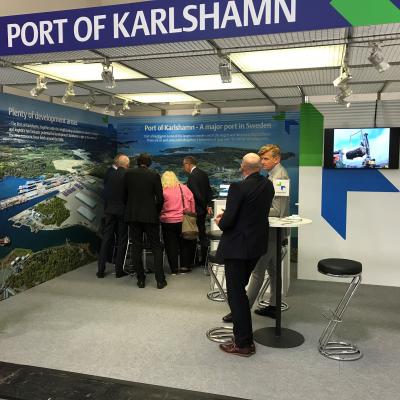 Port of Karlshamn presented ambitious development plans at TransportLogistic 2019